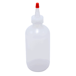 Dynalon 60 mL (2 oz) LDPE Sealer Cap Dispensing Bottles, 18 mm closure