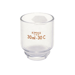 DWK Life Sciences (Kimble) 30 mL Gooch Low Form KIMFLOW Fine Fritted Disc Crucible, 4.5-5 micron