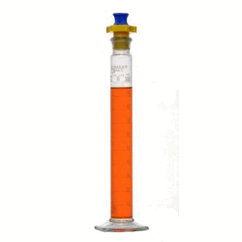 DWK Life Sciences (Kimble) KIMAX Class B Cylinder, with Single Metric Scale and PE Stopper, TC, Capacity: 50 mL