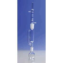 PYREX Apparatus with Soxhlet Extractor, Allihn Condenser and Flask, 500 mL