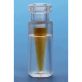 J.G. Finneran 100 uL Clear TPX Limited Volume Snap Ring/Crimp, Plastic Vials, 12 x 32 mm, 11 mm Crimp