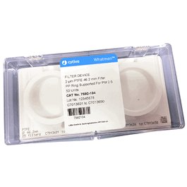Cytiva PM2.5 Air Monitoring Membrane Filters, PTFE, 46.2 mm with support ring, sequentially numbered