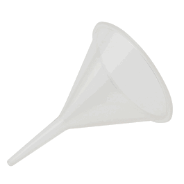 Dynalon 1 oz Polypropylene Mini Funnel, 37 mm Top I.D.