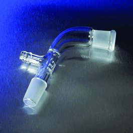 PYREX 105 Degree Angle Vacuum Connecting Adapter with 19/22 Joints
