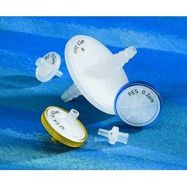 Syringe Filters, Sterile, 28 mm with Acrylic Housing, PES Membrane, 0.2 um