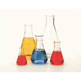 Thermo Scientific Nalgene 125 mL Polycarbonate Graduated Erlenmeyer Flask Stopper No 5
