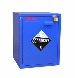 SciMatCo Corrosive Cabinet, Bench, 15.75 x 16.75 x 21.25 in.