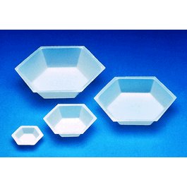 Anti-Static Hexagonal Polystyrene Medium Weighing Dish, 4 x 3 in. (102 x 76 mm)