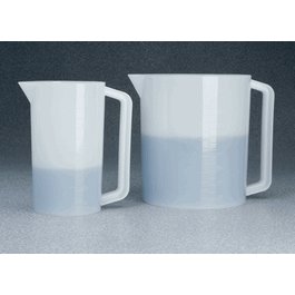 Thermo Scientific Nalgene 1000 mL (32 oz) HDPE Graduated Beakers with Handle