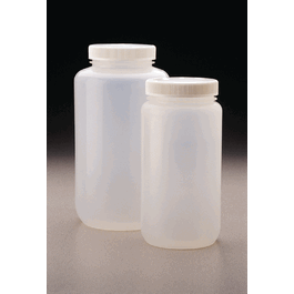 Thermo Scientific Nalgene 2 L 0.5 gal. Large PP Wide-Mouth Bottles 100mm Closure