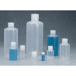 Thermo Scientific Nalgene Narrow-Mouth PPCO Bottles, 125 mL (4 oz) with 24-415 Closure: Autoclavable
