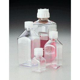 Thermo Scientific Nalgene 1000 ml 32 oz Polycarbonate Square Bottles 38-430 Closure