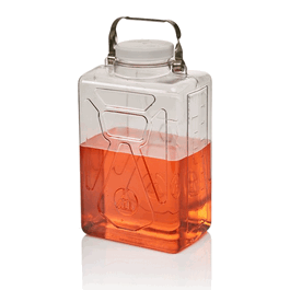 Thermo Scientific Nalgene 20 L (5 gal.) Transparent Carboy w/o Spigot