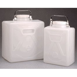 Thermo Scientific Nalgene 20 L (5 gal.) HDPE Rectangular Carboy