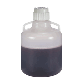 Thermo Scientific Nalgene 10 L (2.5 gal.) Polypropylene Carboy w/ Handles