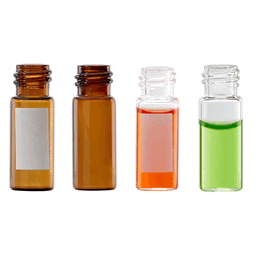 DWK Life Sciences (Wheaton) 12 x 32 mm 2 ml Clear w/patch ScrewTop E-Z Vials w/Large Opening