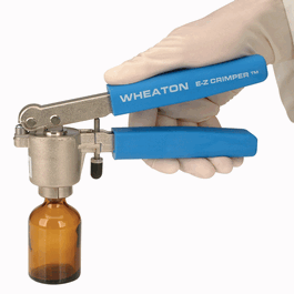 DWK Life Sciences (Wheaton) E-Z Crimper, Attaches 13 mm Standard Aluminum Seals