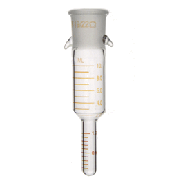 DWK Life Sciences (Kimble) 10 mL Concentrator Tube w/ Hooks for Kuderna-Danish Concentrator, 19/22