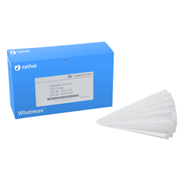 Cytiva Grade 2V Qualitative Filter Paper Folded (Prepleated), 12.5 cm