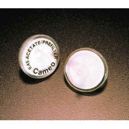 Cameo CA (AG) Glass Fiber Prefilter Syringe Filter, 0.22 um, 30 mm