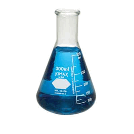 DWK Life Sciences (Kimble) KIMAX Graduated Narrow Mouth Erlenmeyer Flasks, 300 mL