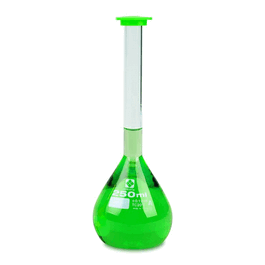 SIBATA Class A Volumetric Flasks with Snap Cap, To Contain, 200 mL