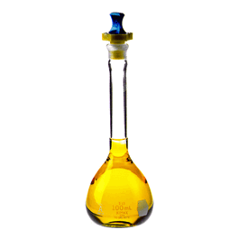 DWK Life Sciences (Kimble) Class A Volumetric Flasks with Polyethylene Stopper, 100 mL