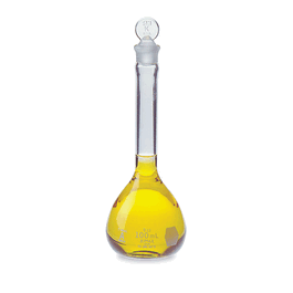 DWK Life Sciences (Kimble) Class A Volumetric Flasks with Pennyhead Glass Stopper, 25 mL