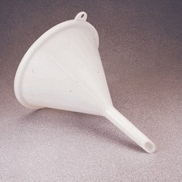 Thermo Scientific Nalgene 1899 mL Large HDPE Funnels, Stem O.D.: 23 mm, Top I.D.: 201 mm