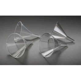 55mm Top ID Disposable Polypropylene Funnels fits 11cm Paper