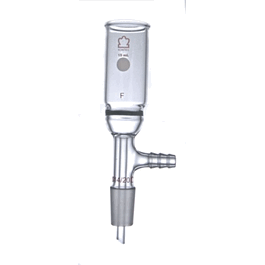 DWK Life Sciences (Kimble) Glass Buchner Funnels with Integral Hose Connection, 350 mL, 24/40, Coarse