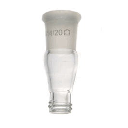 DWK Life Sciences (Kimble) 14/20 Vial Connecting Adapter, 13-425 GPI, 50 mm height