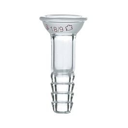 DWK Life Sciences (Kimble) Hose Adapter, Socket, Spherical Joint size 28/15, Fits Tubing ID 3/4 in.