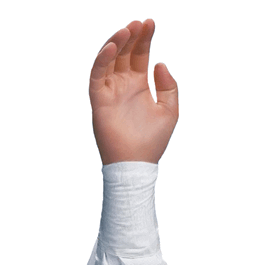KIMTECH G5 Powder-Free Co-Polymer Cleanroom Gloves, 12 in, S