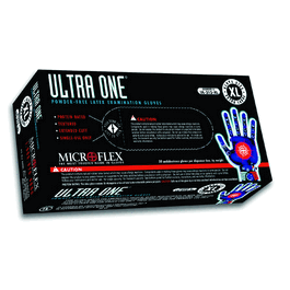 Microflex Ultra One Powder-Free Latex Exam Gloves, 12 in., Natural, L