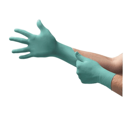 Microflex NeoPro Polymer-Coated, Powder-Free Chloroprene Exam Gloves, 9.6 in., Green, L