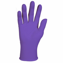 Kimberly-Clark Powder-Free Nitrile Exam Gloves, 9.5 in., Purple, L