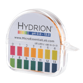 Hydrion Double Roll pH Paper, Wide Range, 0.0 to 13.0 pH