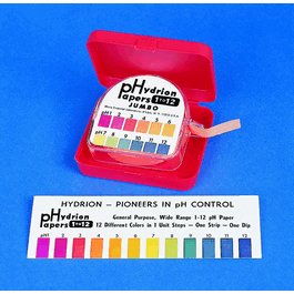 Hydrion Jumbo pH Paper Dispensers; 6.0 - 8.0