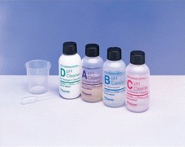Electrode storage bottle, semi-macro, pack of 3