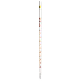 DWK Life Sciences (Kimble) 10 mL Reusable Class B Mohr Style Color-Coded TD Pipets, Orange Color Coding Band