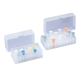 Storage box with telescoping lid, 50 x 0.5 mL, 122 x 62 x 33 mm)