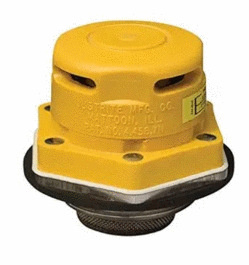 NPT non-metallic vent, stainless steel flame arrester