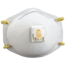 3M 8511 N95 Particulate Respirator with Exhalation Valve
