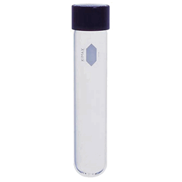 DWK Life Sciences (Kimble) KIMAX 70 mL (25 x 200 mm) Reusable Screw Thread Culture Tubes with 24-410 Unattached Rubber Lined Caps