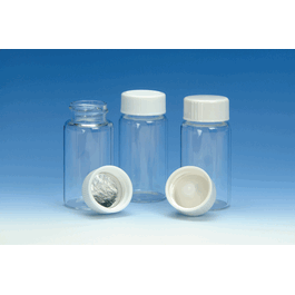 DWK Life Sciences (Wheaton) 20 mL Scintillation Glass Vial, Urea 22-400 Cap, Metal Foil Liner