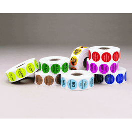 Color-Coded Sample Labels; HCL BLUE LABEL