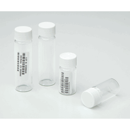 20 mL Clear Closed-Cap Vials, Certified