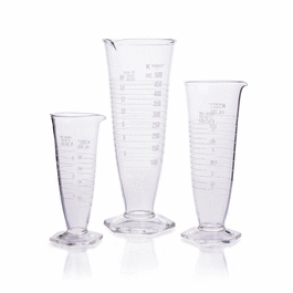 DWK Life Sciences (Kimble) Conical Graduates, Dual Scale, 32 fl oz