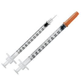 Exel Insulin Syringes, 1 cc, 28G x 1/2 in.